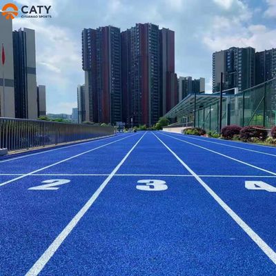 Seamless WA standard Prefabricated  Running Track Sports Flooring Athletic Track