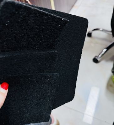 Turf Base Fitness Rubber Flooring Roll 3-12mm Thick For Indoor Indoor Outdoor Drainage System