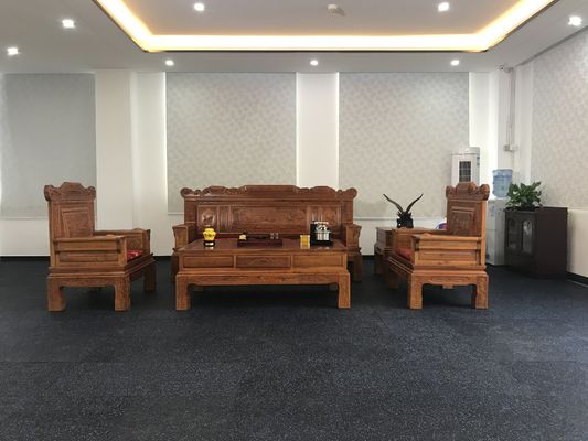 Smooth Surface High Density Easy Clean Rubber Mats Nontoxic Heavy Duty Gym Matts Sound Absorbing Fitness Flooring