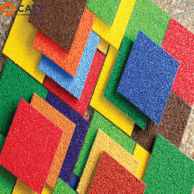 Environmental UV Resistant EPDM Rubber Granules For Running Track Playgrounds Sports Fields