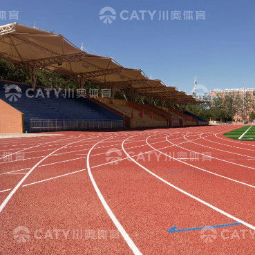 Budget-Friendly Semi-Prefabricated Athletic Rubber Running Track Rubber Track Jogging Track– WA SGS Certified For Sports Facilities
