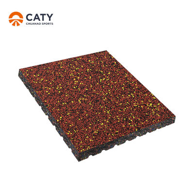 OEM Heavy Duty Fitness Rubber Flooring Wear-resistant Gym Rubber Tile