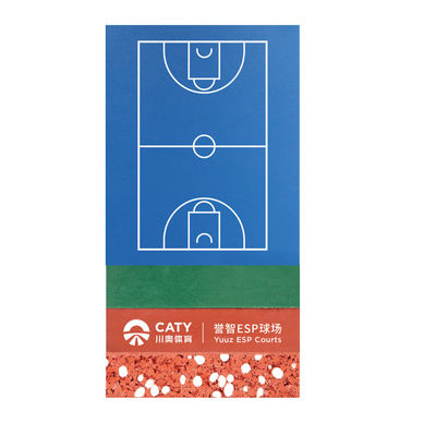 Eco-Friendly Silicon PU Coating Multi-Functions Sports Flooring for Volleyball Basketball Badminton in Sports Facilities Sports Clubs Playground Parks Recreational Area