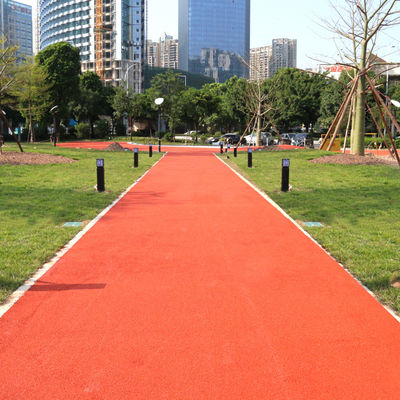 Commercial-Grade Heavy-Duty & UV-Stable Rubber Jogging Track EPDM Walkway Waterproof Trackway Installation