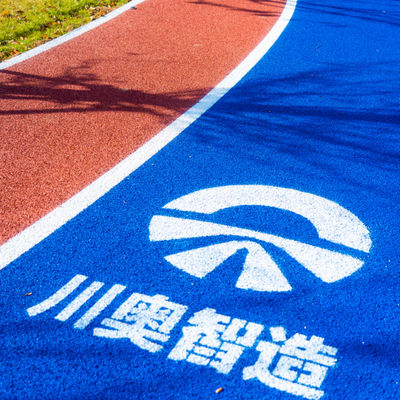 Elastic Rubber Jogging Track for Stadium Rubber Jogging Track with Waterproof Jogging Rubber Mulch Chips