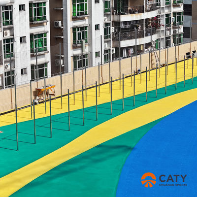 Durable Colorfast Rubber Playground Material EPDM SBR Tyre Rubber for Rubber Jogging Track & Roof Greening