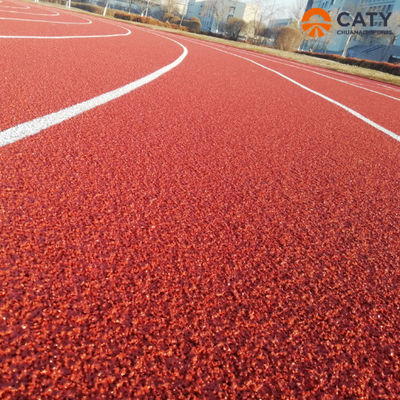 Anti UV Sports Running Track Soundproof EPDM Rubber Granules China Running Track Installation Factories