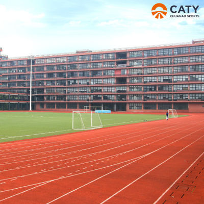 Flame Resistant Sports Running Track With EPDM Surface As Synthetic Running Track Material EPDM Rubber Granules