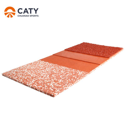 IAAF Certificated Rubber Athletic Track Prefabricated EPDM Rubber Roll With Sports Track Installation