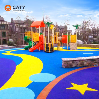 SGS Certificated Durable Outdoor Playground Flooring EPDM Rubber Flooring EPDM Pellets