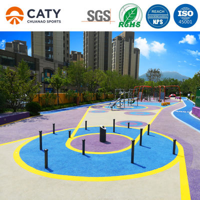 Eco Friendly Rubber Playground Floor Colored Epdm Rubber Crumb