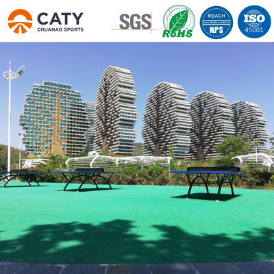 Colorful Non Toxic Rubber Granules Flooring EPDM Rubber Granules Shock Absorption
