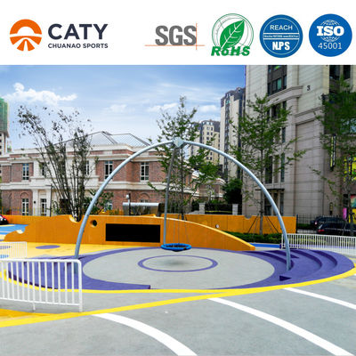 Gray Wetpour Rubber Crumb Surfacing Gray Rubber Flooring Materials Gray EPDM Rubber Crumb