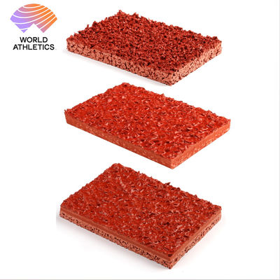 Colorful EPDM Granule Running Track with Customizable Aesthetic Design