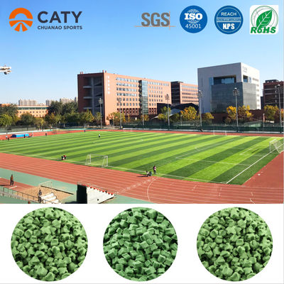 SGS Certificated Shock-absorbing TPE Sports Infill For Artificial Lawns Football Pitches