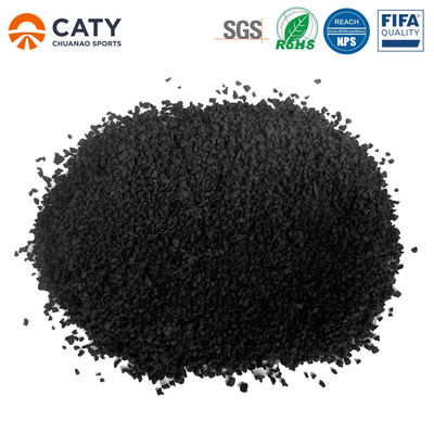 Free-Worry Certification Black Tyre SBR Rubber Granules for Football Field Grass Infill