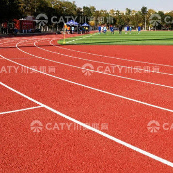 Anti-Aging Athletic Running Track Indoor And Outdoor Synthetic Sports Surface
