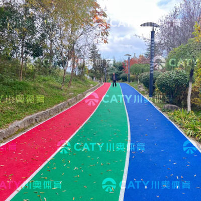 Outdoor Anti-UV Jogging Track Material EPDM Granule & PU Binderfor School College Playground