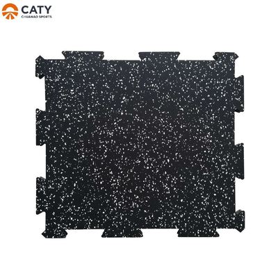 Commercial Grade Interlocking Rubber Flooring - High Shock Absorbent for Gym Fitness Center