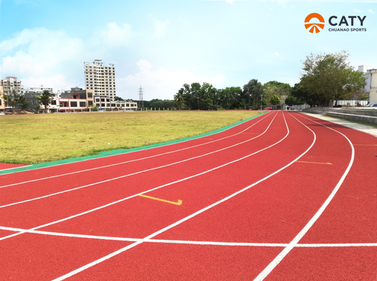 Porous Permeable Running Track, Professional Quick-Drain Surface for All-Weather Athletic Performance