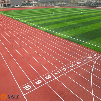 Durable and Cost-Effective Hybrid Sports Surface, Combined EPDM Granules with PU Binder for Schools and Sports Center