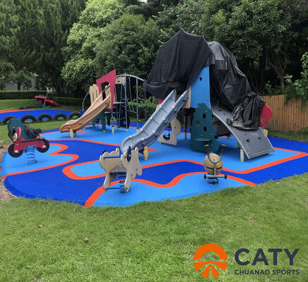 100% ROHS Certified ECO-EPDM Granules, Shock-Absorbing with Non-Slip Safety Design Playground