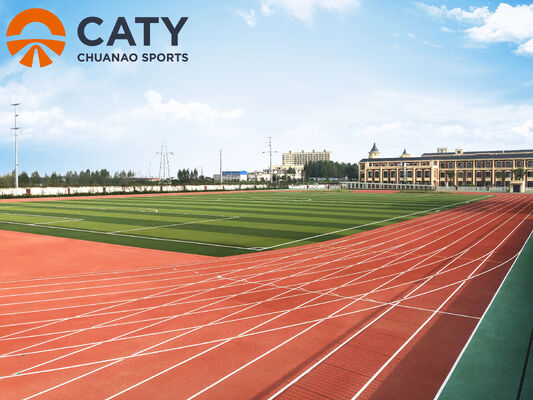Excellent Energy Return and Strong Adhesive Semi-Prefabricated Running Track for Sports Stadium and School