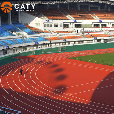 Mixed Type Running Track System for Schools and Sports Facilities , Cost Effective Athletic Track