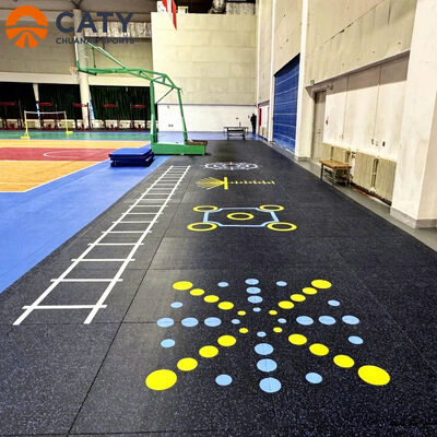 Slip-Resistant and Durable Multi-Functional Rubber Mats for Home and Commercial Gym Use