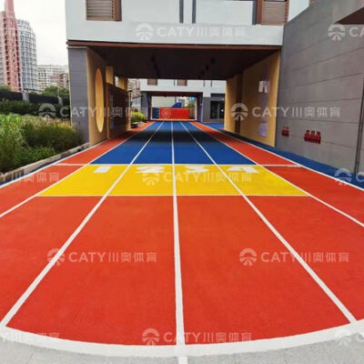 Anti-UV Rubberized Track Surface EPDM Rubber Granules Outdoor Rubber Mats For Play Area Playground Pellets