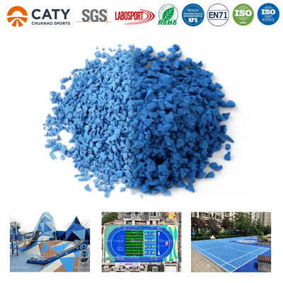 Professhional Sandwich Running Rubber Track EPDM Sports Flooring For Athletic Track Installation 