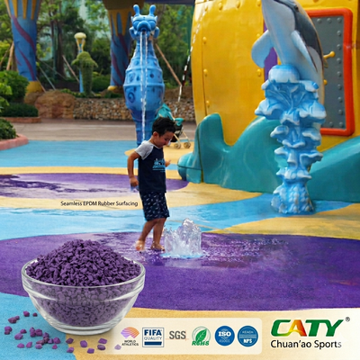 Elastic and Durable Eco-Friendly EPDM Granules As Base Layer for Fitness Trails and Children's Playground