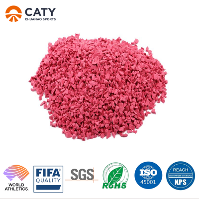 Multi-color EPDM Synthetic Rubber Granules for Playground Flooring for Running Tartan Anti-slip Surfacing Kids Play Area