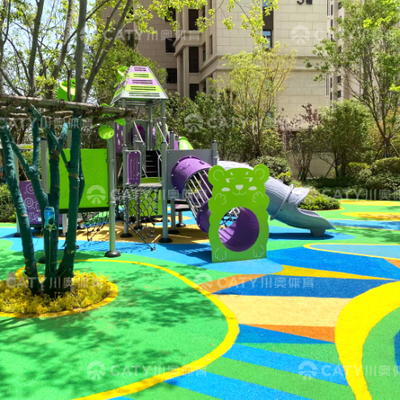 Anti-aging 1-3MM 20% Rubber Content EPDM Rubber Granule for Kids EPDM Playground Kid Play Area Factory Direct Sale