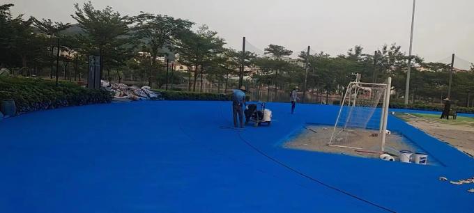 Blue Synthetic Running Track/Plastic Rubber Racetrack Athletic Sports Field