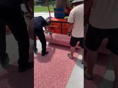 Semi-Prefabricated Running Track Installation Video